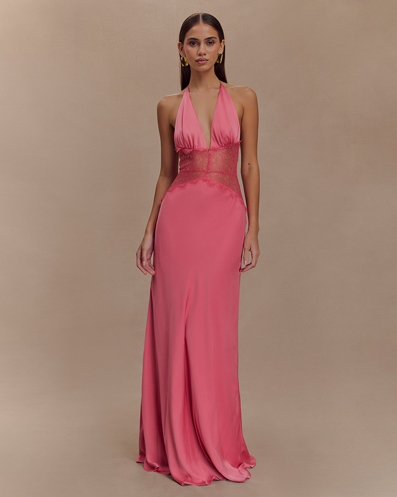 The Gala Satin Dress