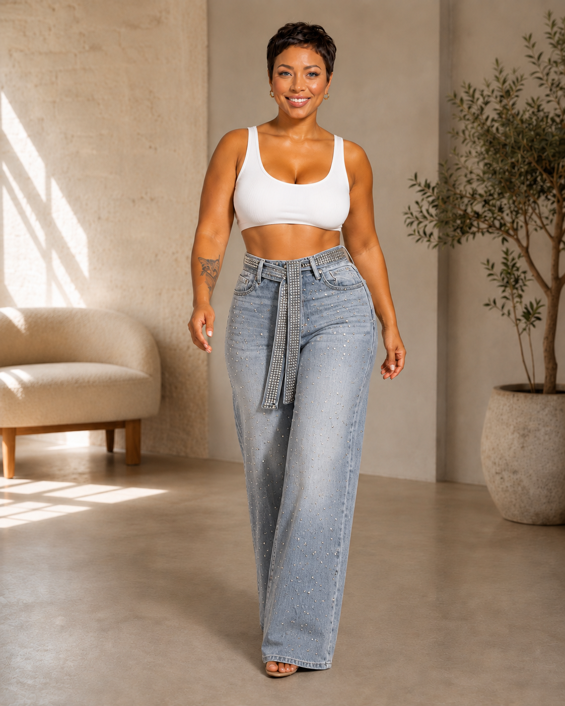 The Rhinestone Collection Jeans