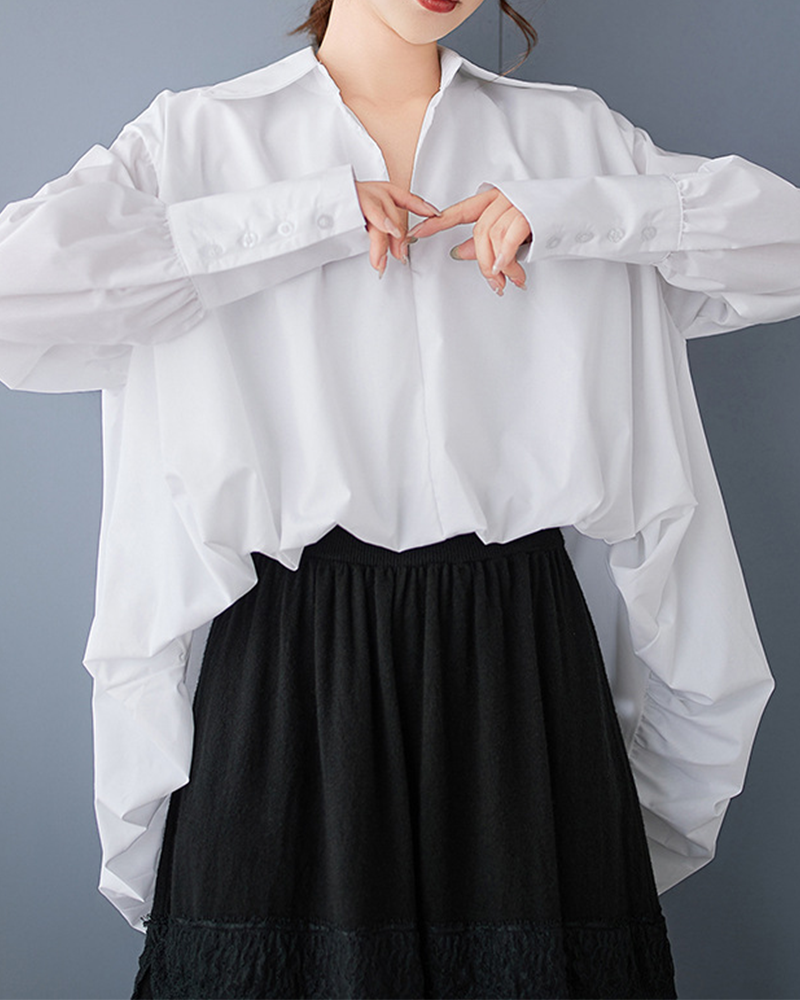 Depth in Motion Bubble Shirt