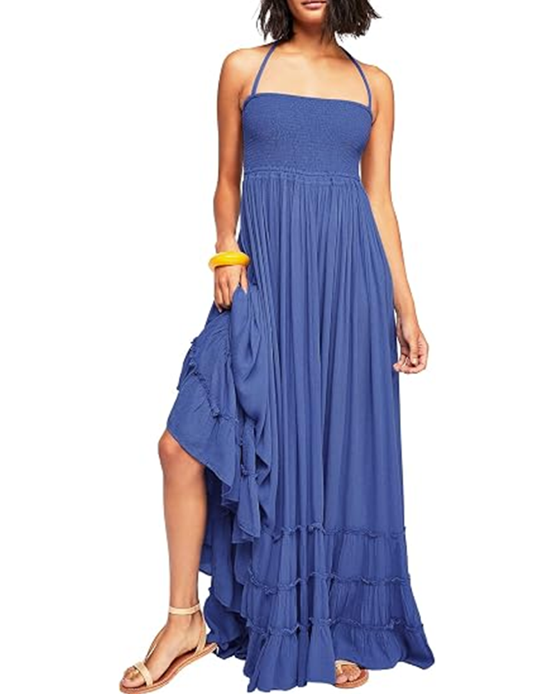 Boho Sunset Maxi Dress