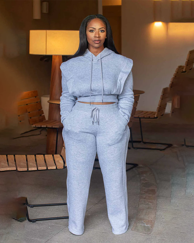 Silhouette Hoodie Sweatsuit