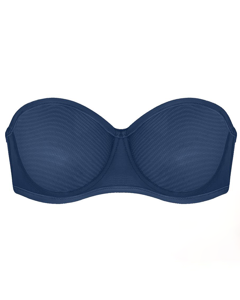 Convertible Strapless Minimizer Bandeau Bra