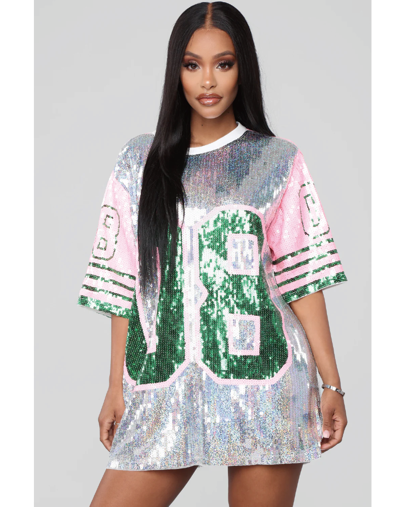 TIME TO SHINE SEQUIN JERSEY