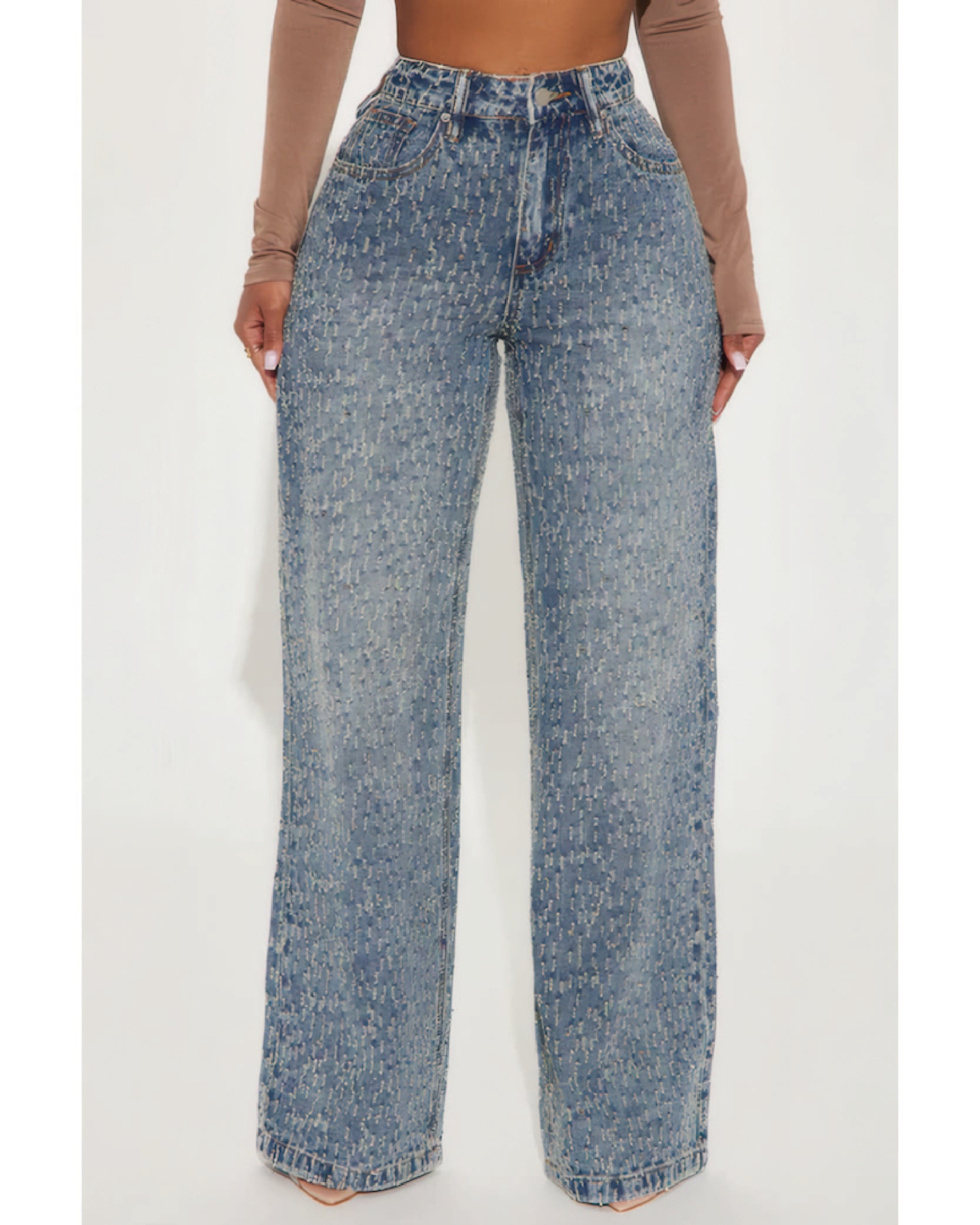 Turning The Page Embellished Jeans