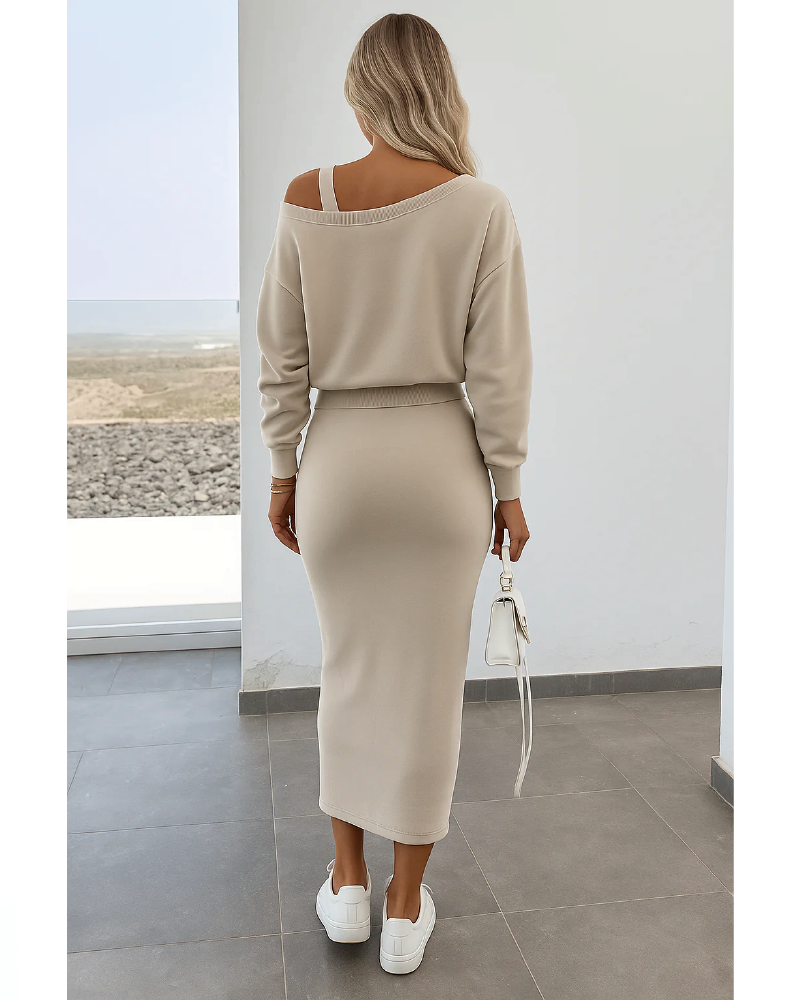 Lilia Comfy Chic Dress Set