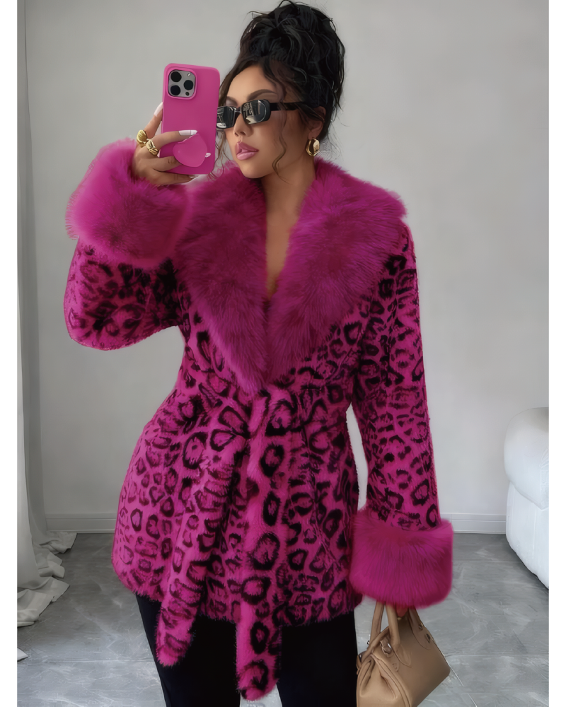 Faux Fur Cozy Luxury Coat