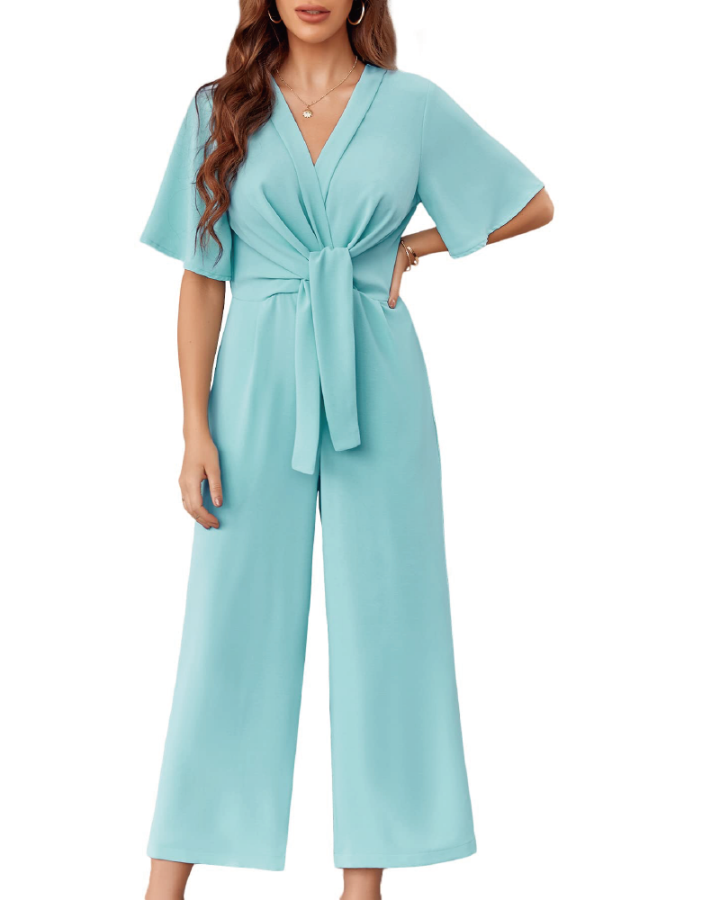 Flouncy Airy Feminine Jumpsuit