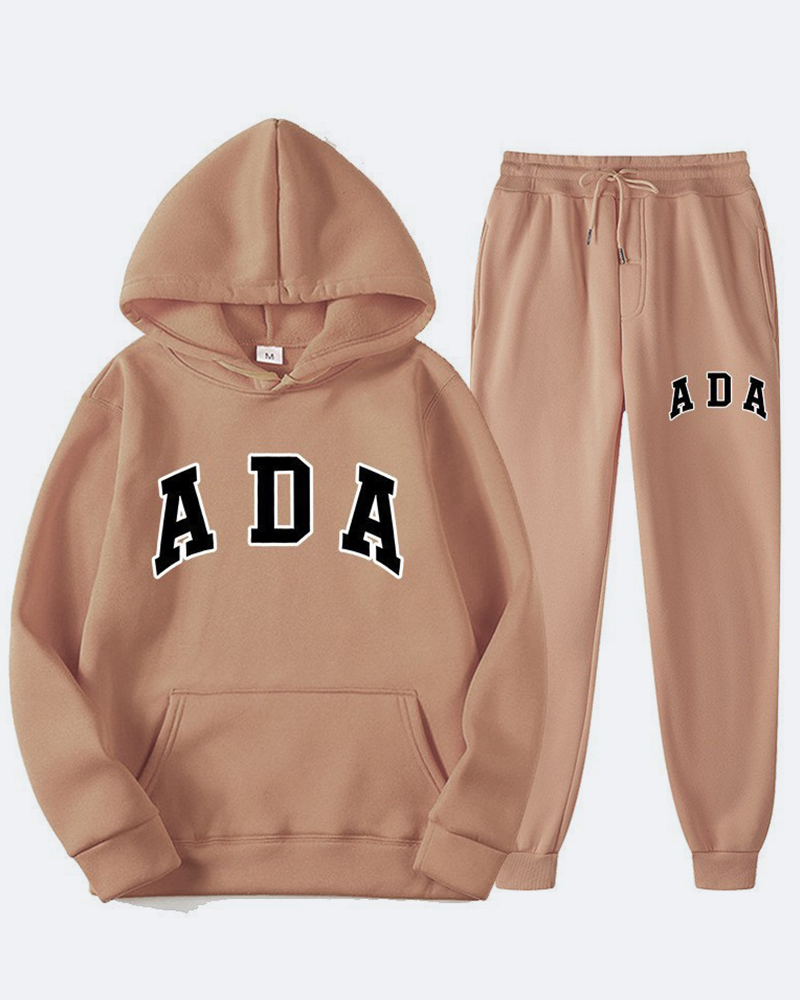 Clean Logo Hoodie Set