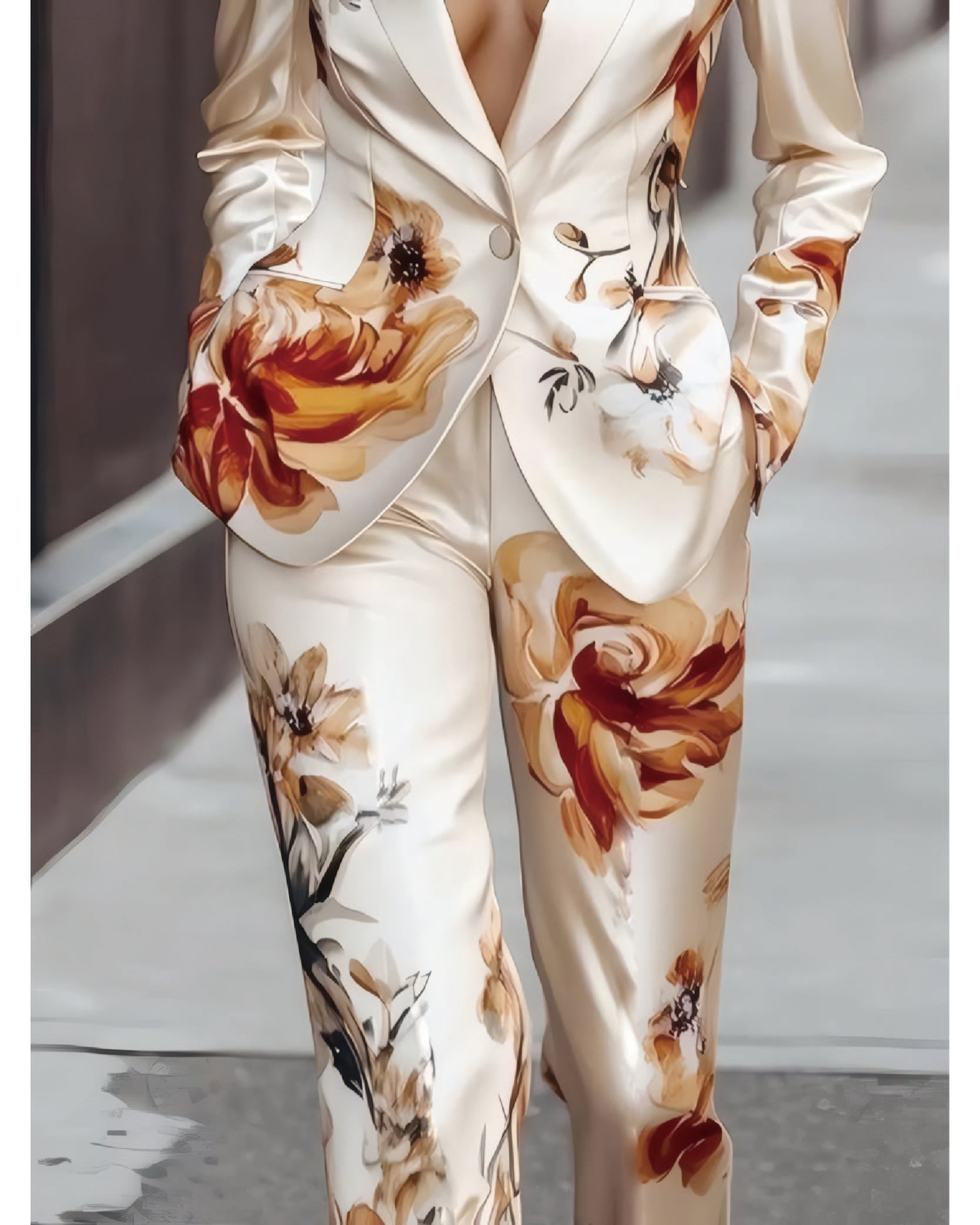 Poppy Blazer Suit Set