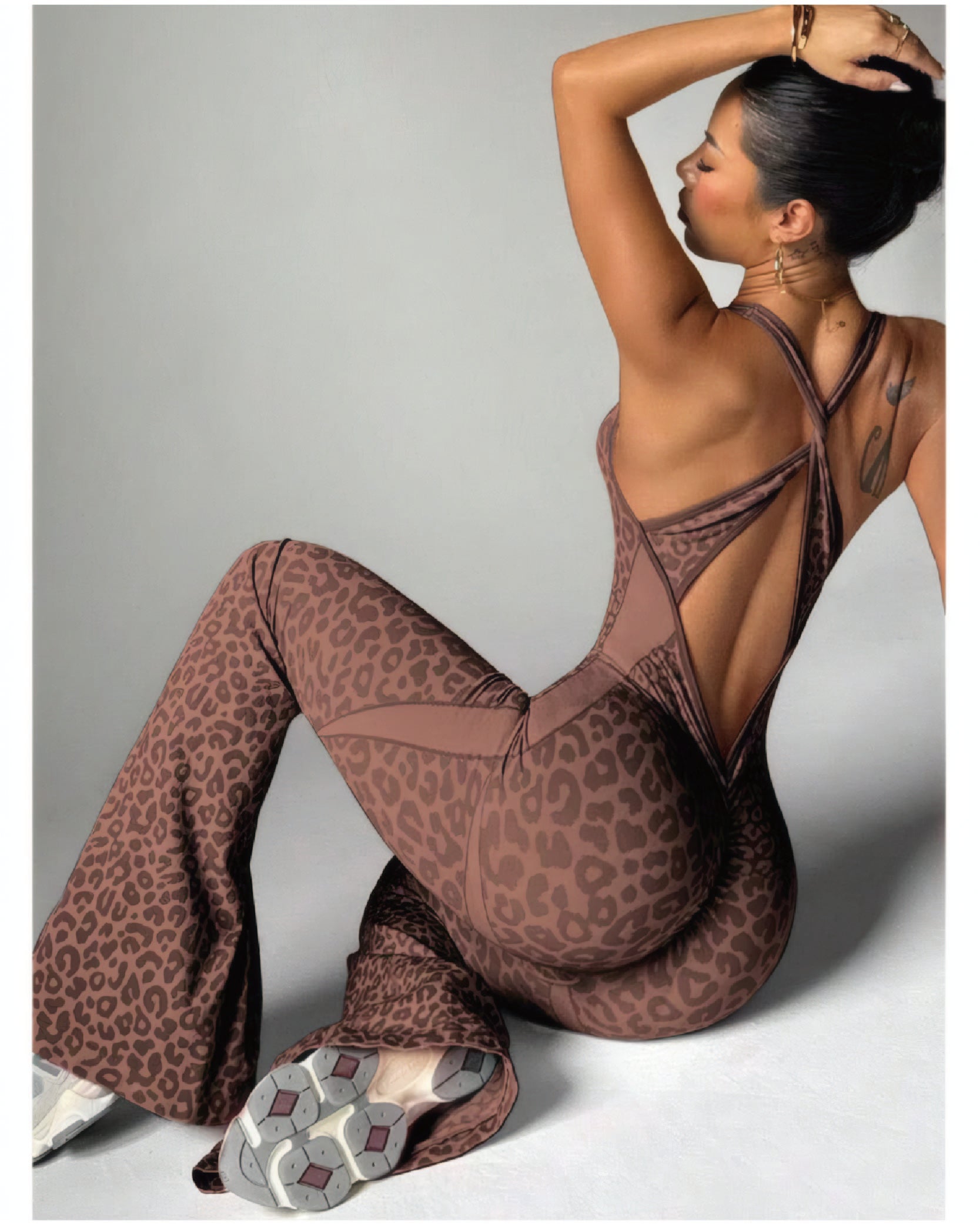 Leopard Print One-Piece