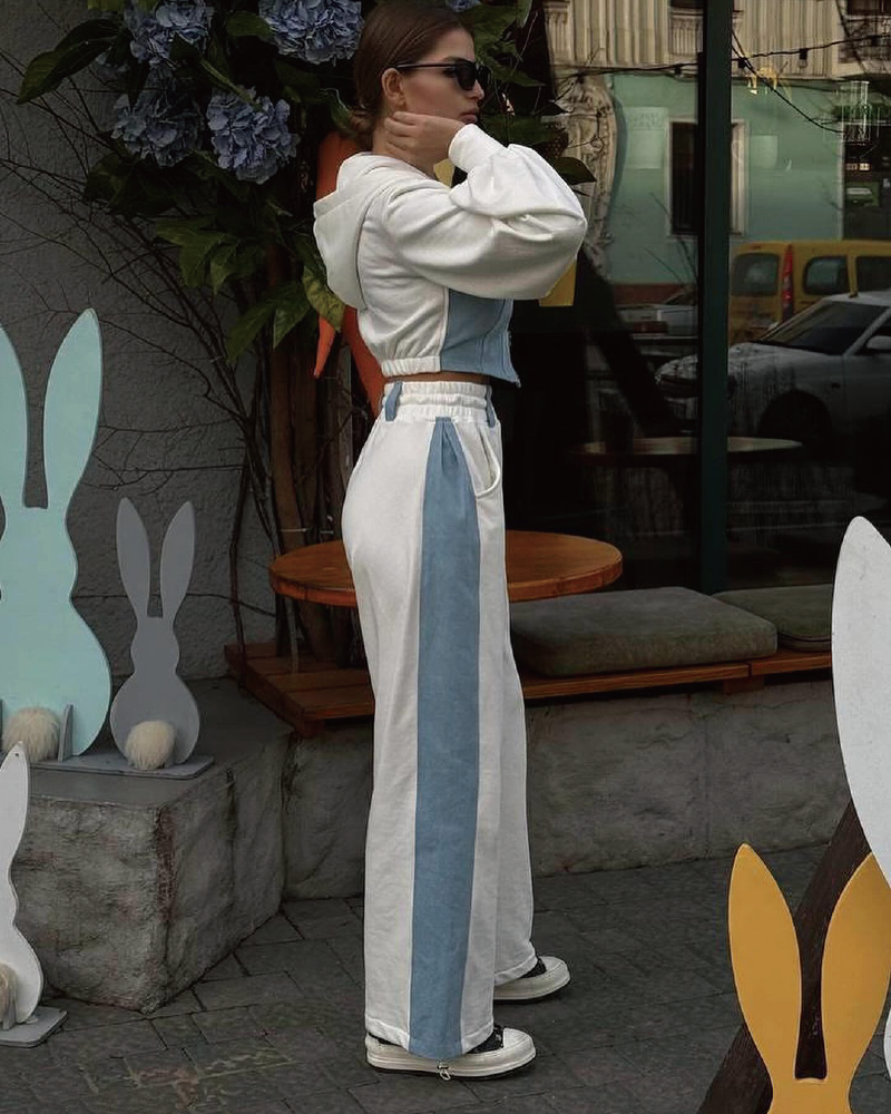 Tell You Later Denim Pant Set