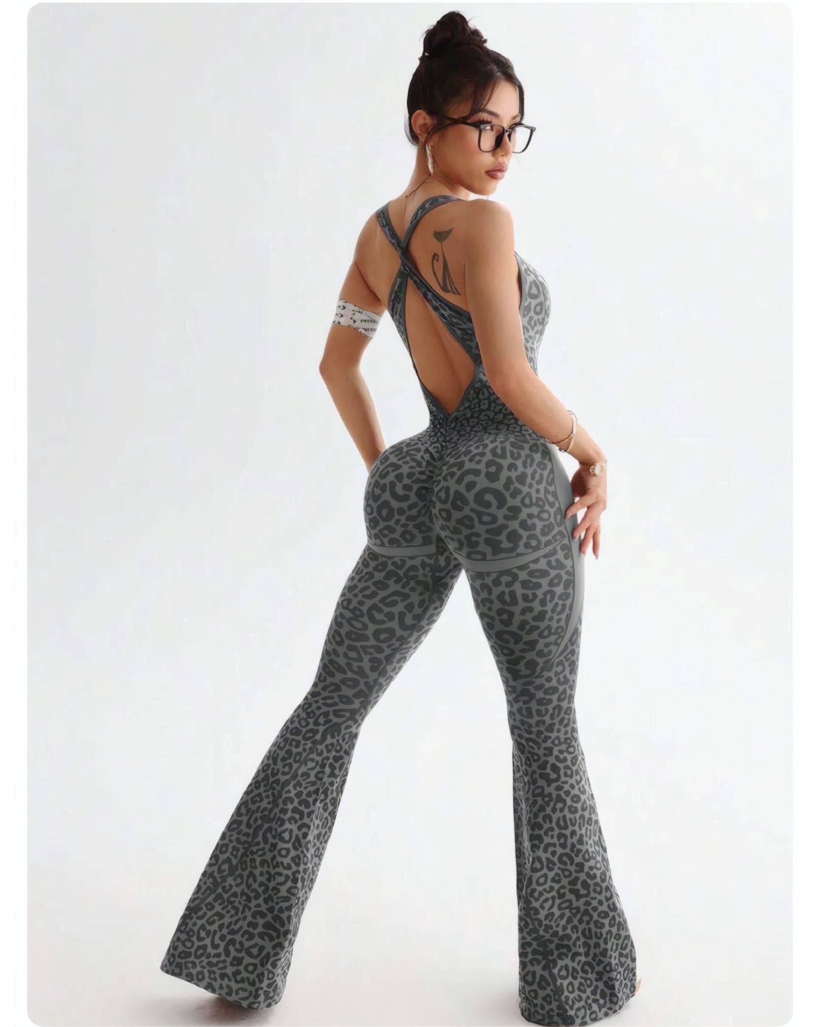 Leopard Print One-Piece