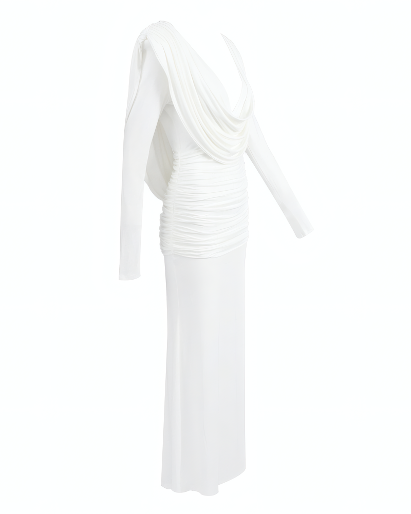 Hilana Draped Maxi Dress