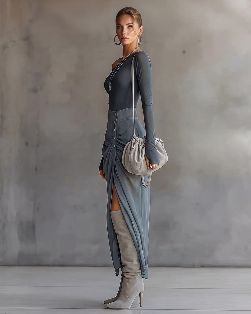 Femme Elegance Skirt Set