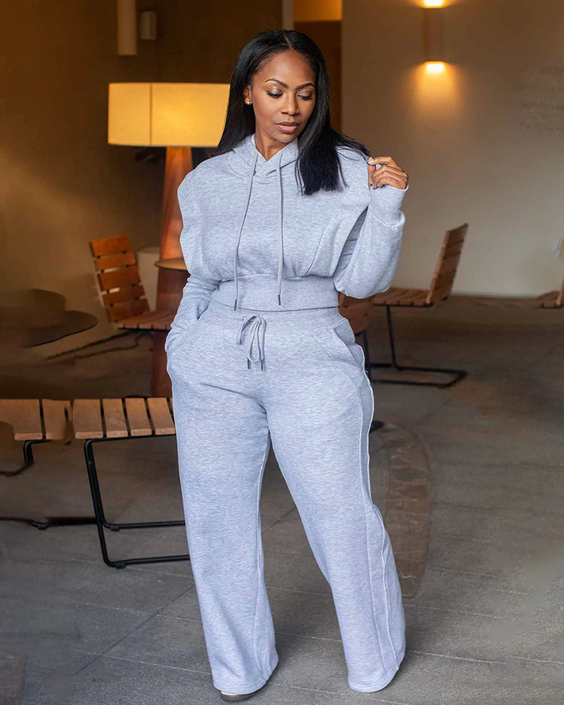 Silhouette Hoodie Sweatsuit