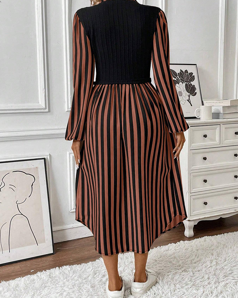 Illusion Cut Long Dress