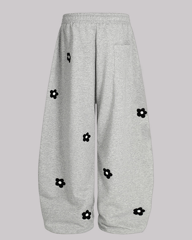 DailyGarden Embroidery Sweatpants
