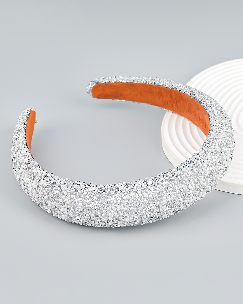 Sponge Wide-Brimmed Headband