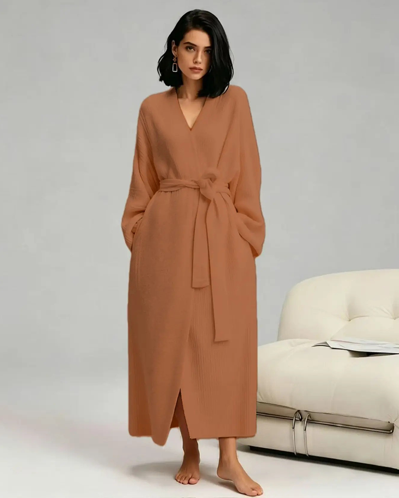 Cozy Cloud Fleece Robe