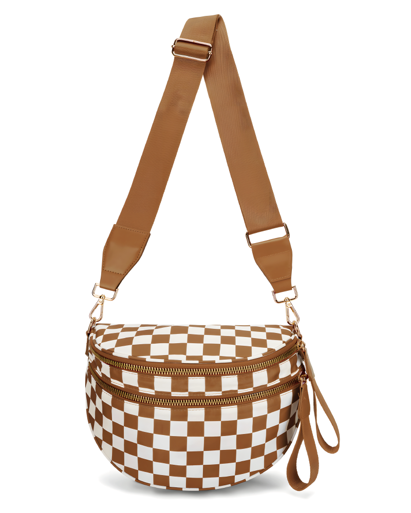 Checkered Bum Bag