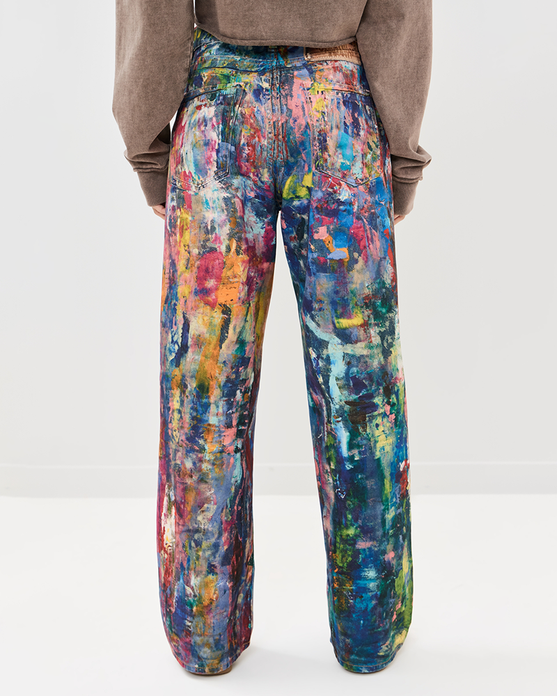 Paint Splash Jeans