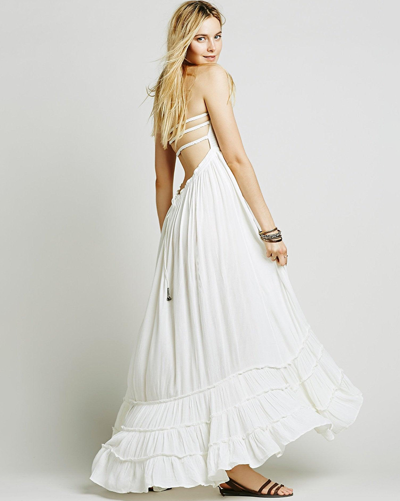 Boho Sunset Maxi Dress