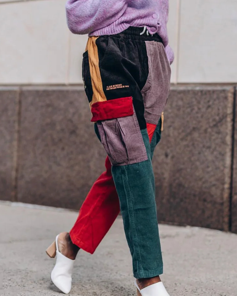 Color Clash Mode Joggers