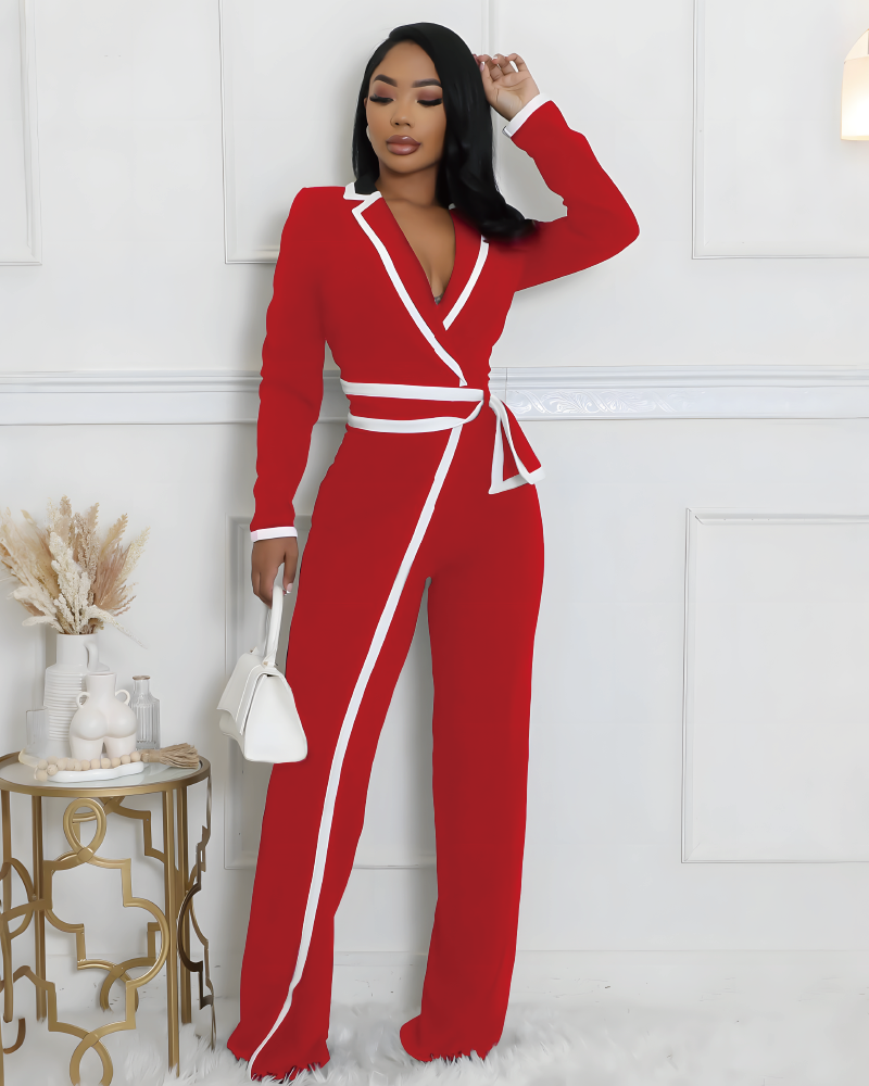 True Boss Long Sleeve Jumpsuit