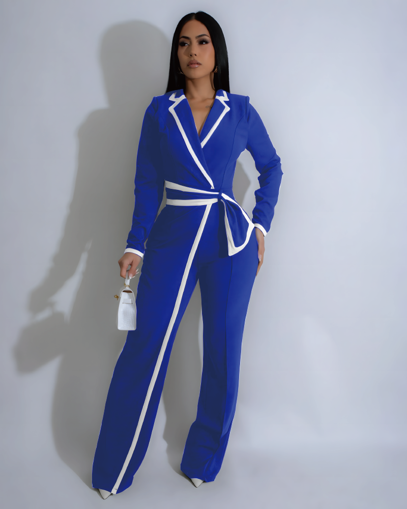 True Boss Long Sleeve Jumpsuit