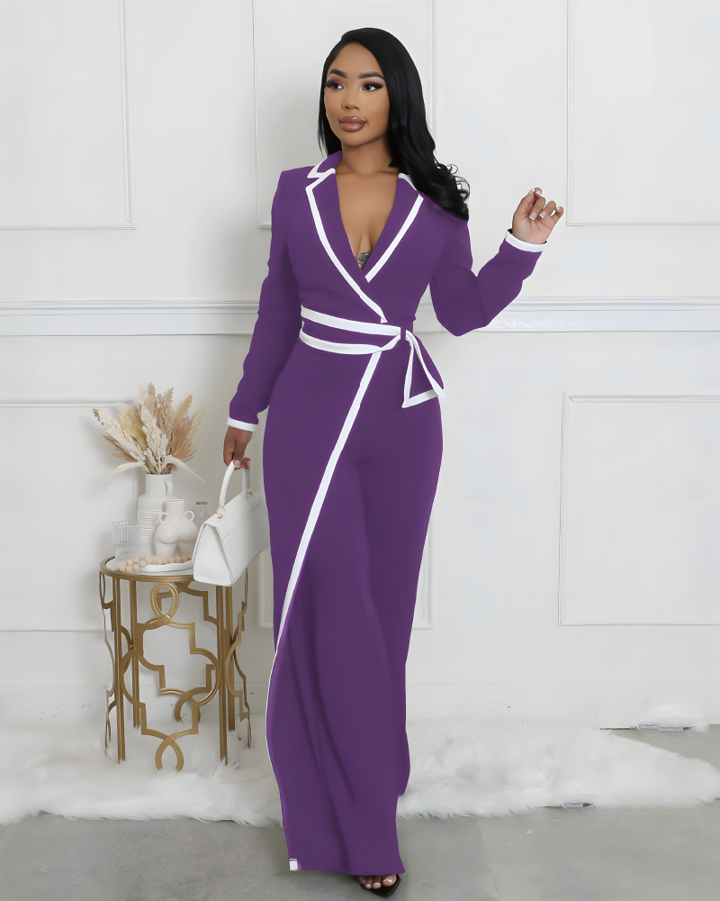 True Boss Long Sleeve Jumpsuit