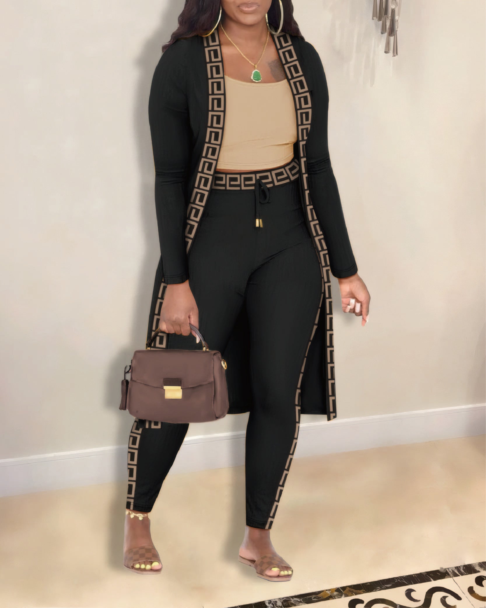 3pc Old Time Love Legging Set
