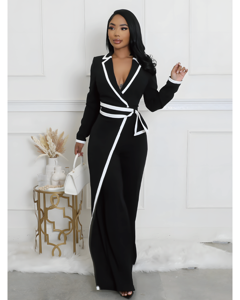 True Boss Long Sleeve Jumpsuit