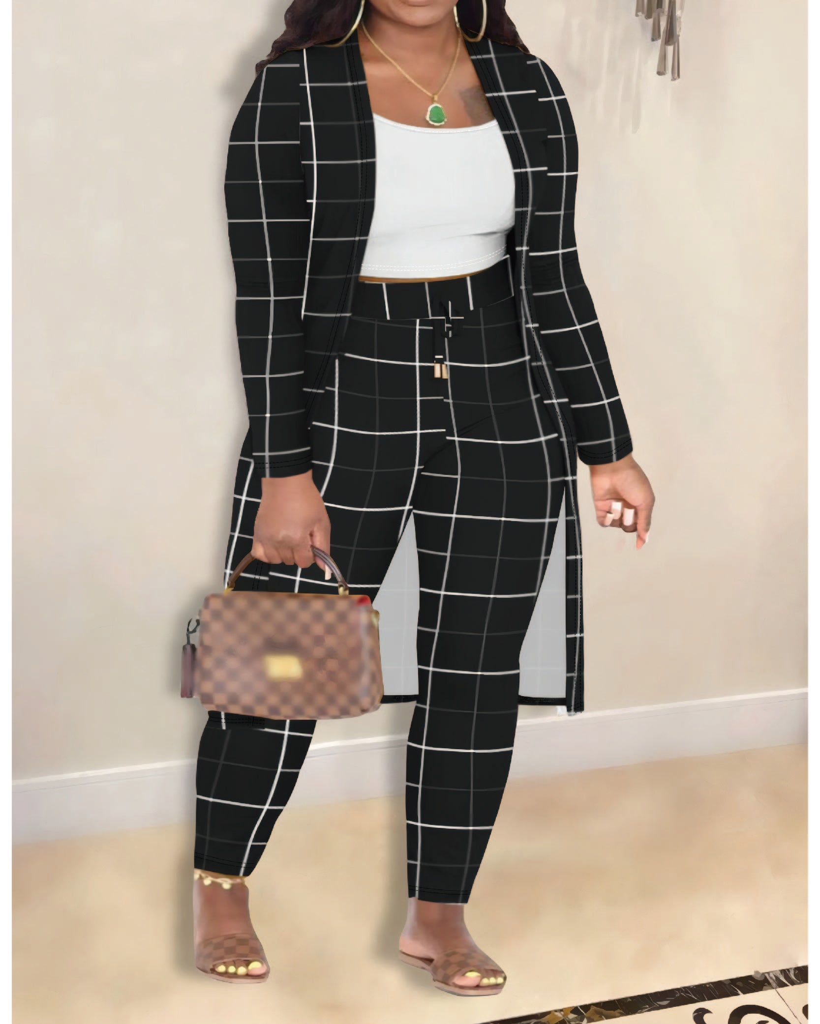 3pc Old Time Love Legging Set