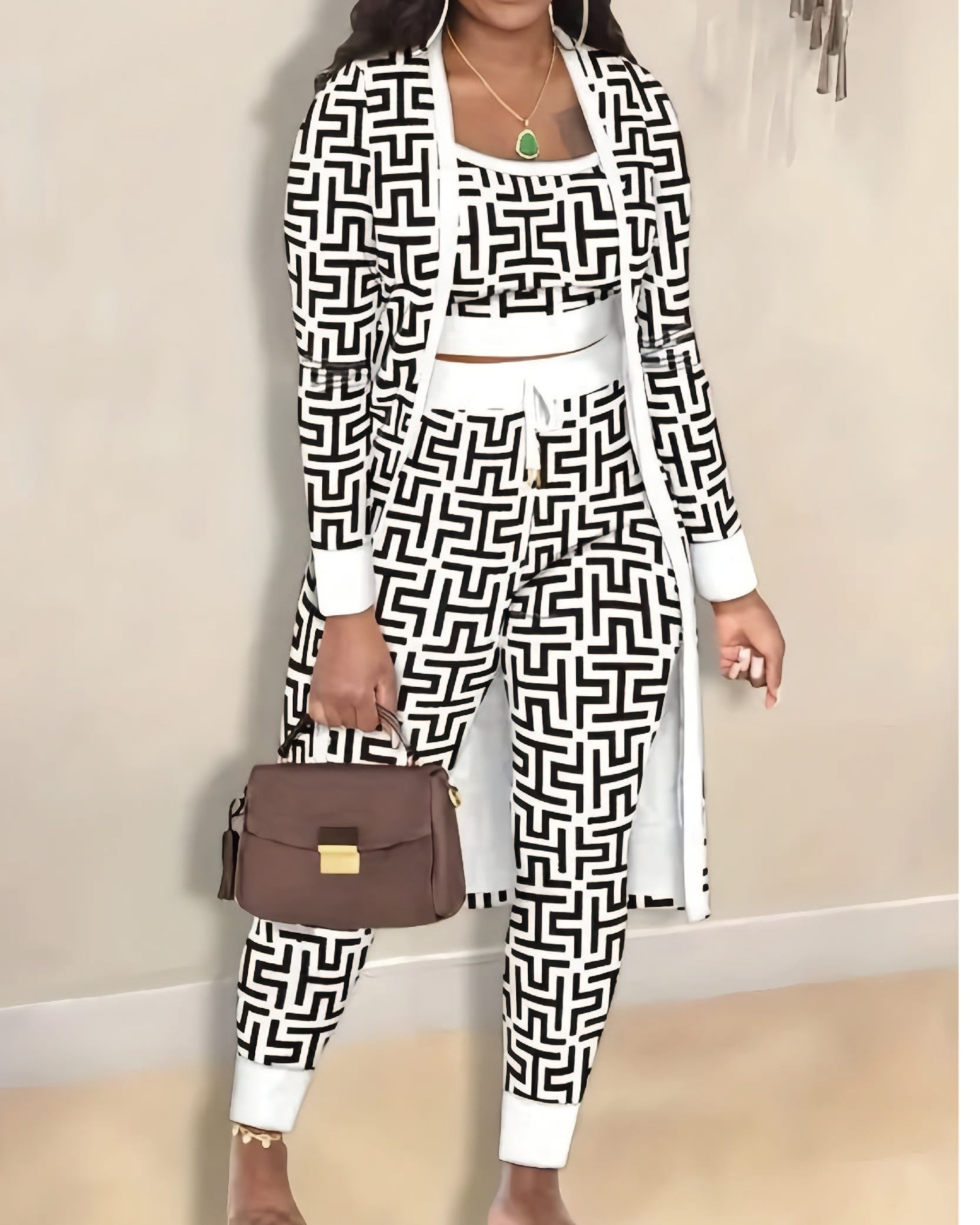 3pc Old Time Love Legging Set