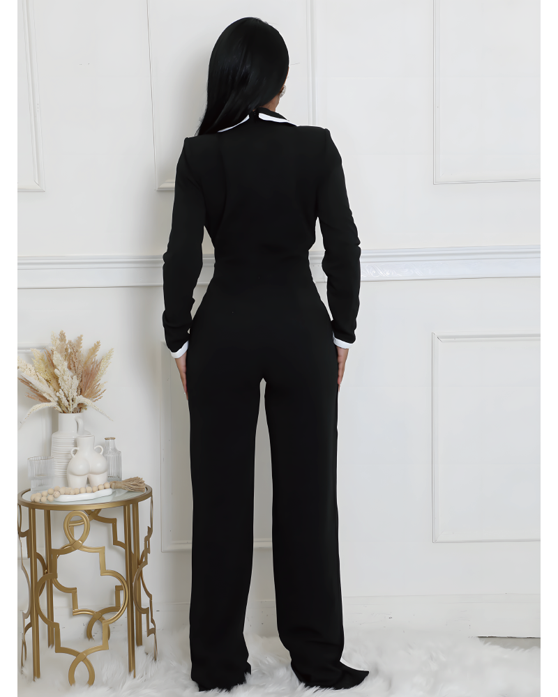 True Boss Long Sleeve Jumpsuit