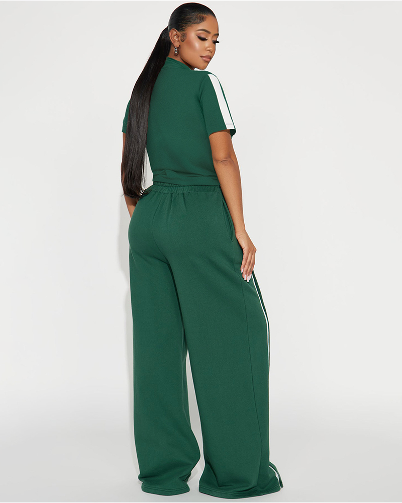 Sara Fleece Track Pant Set