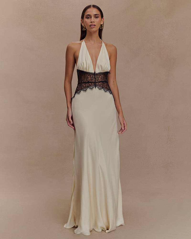 The Gala Satin Dress