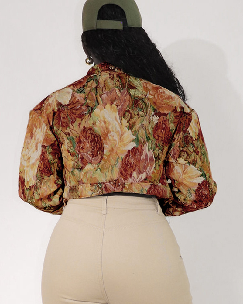 Pattern Play Cropped Jacket