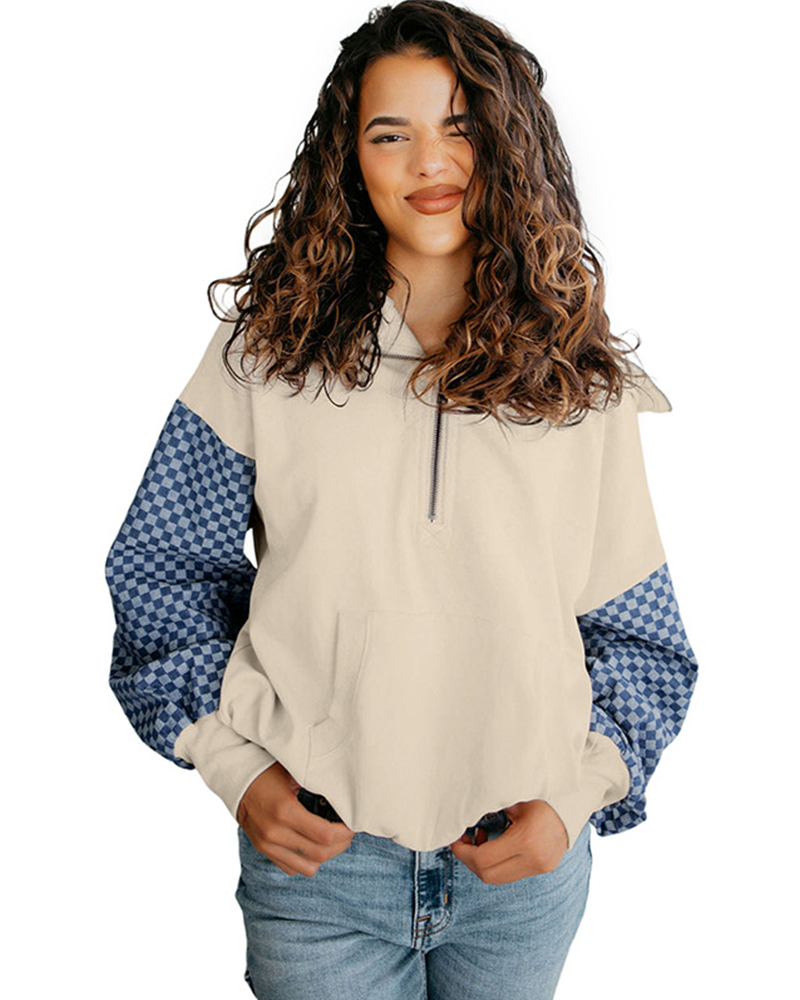 Cozy Street Half Zip Hoodie