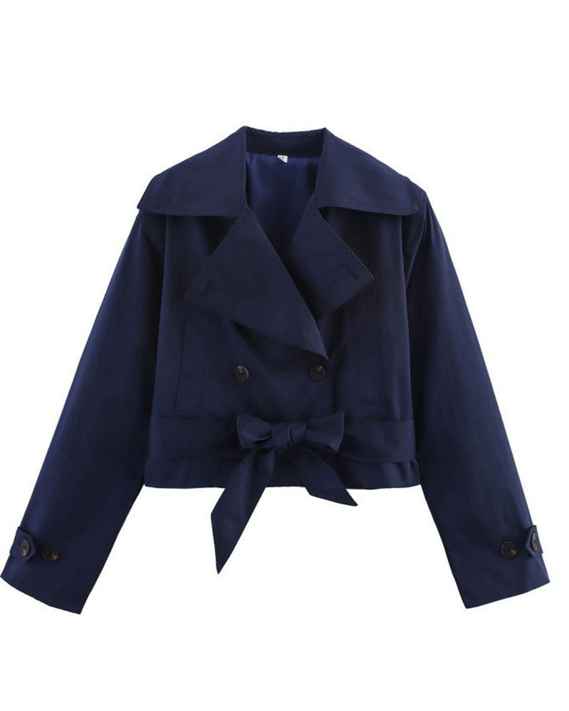 Double Button Elegance Jacket