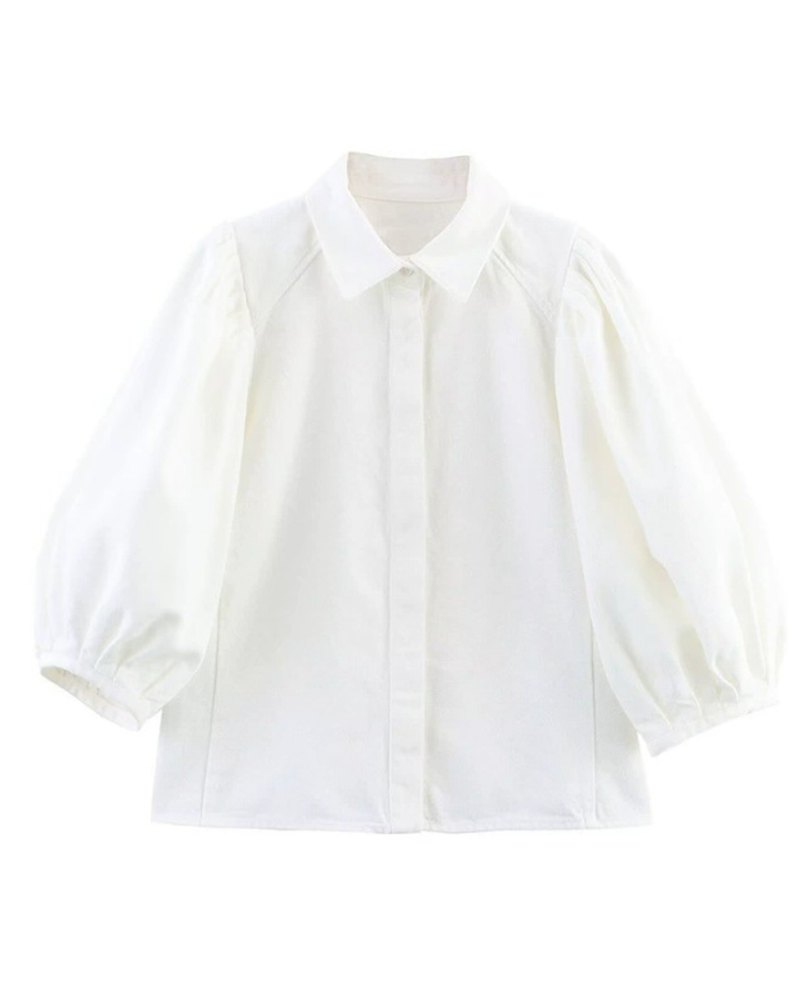 She's A Looker Denim Top