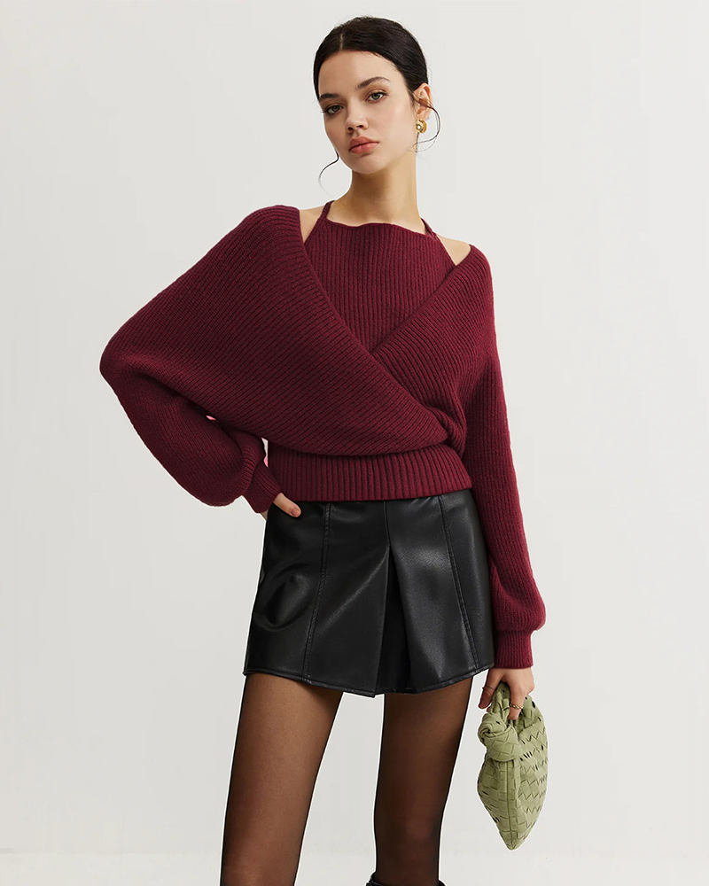 Tie Me Elegant Sweater