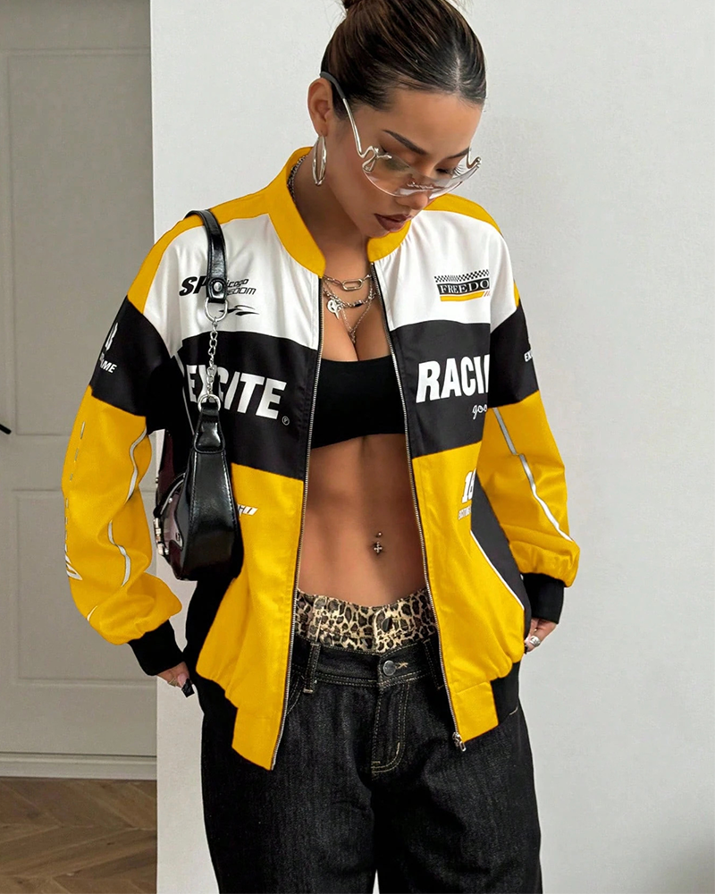 Racer Bomber Jacket