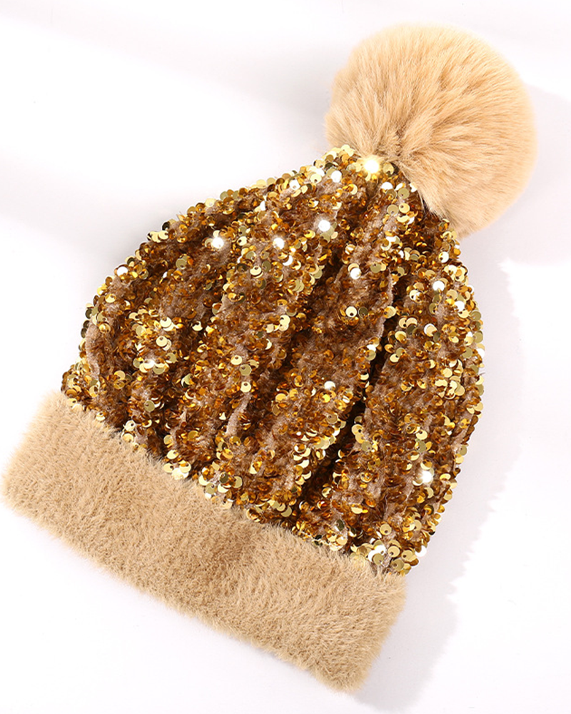 Lumi Sequin Winter Beanie