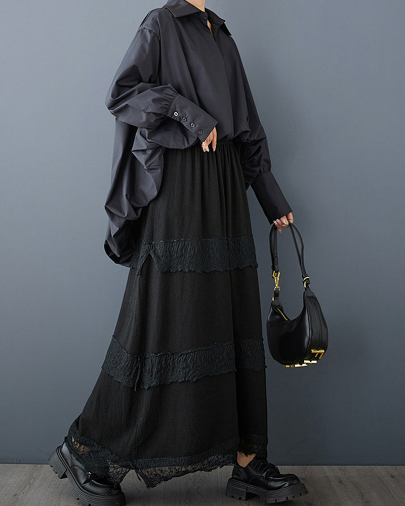 Depth in Motion Bubble Shirt