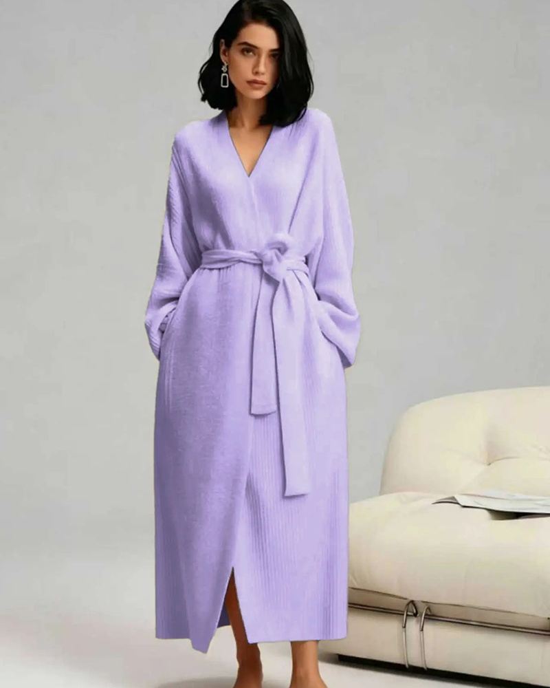 Cozy Cloud Fleece Robe