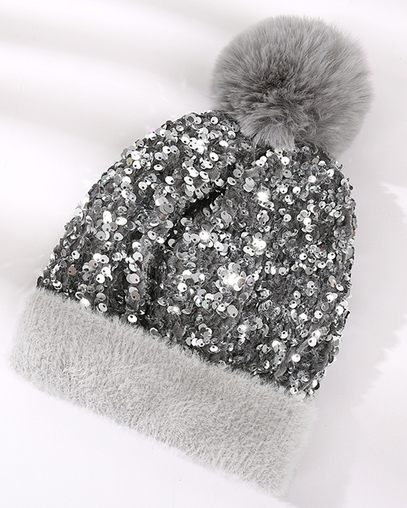 Lumi Sequin Winter Beanie