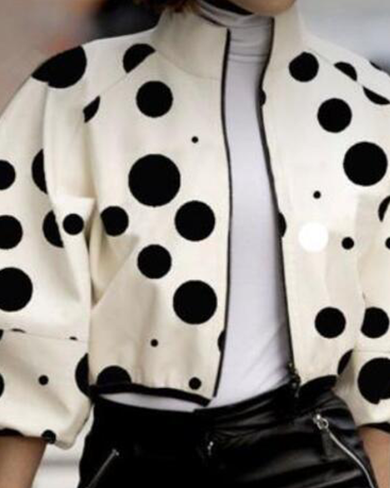 Motivi Polka Dots Jacket