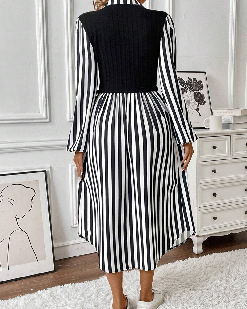 Illusion Cut Long Dress