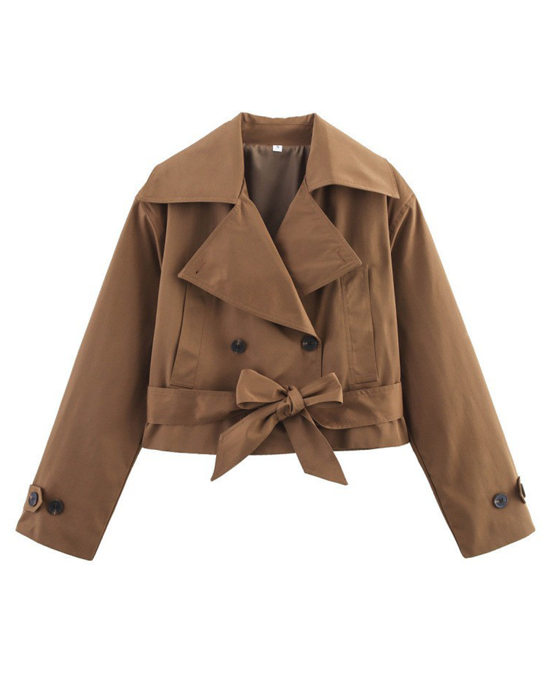 Double Button Elegance Jacket